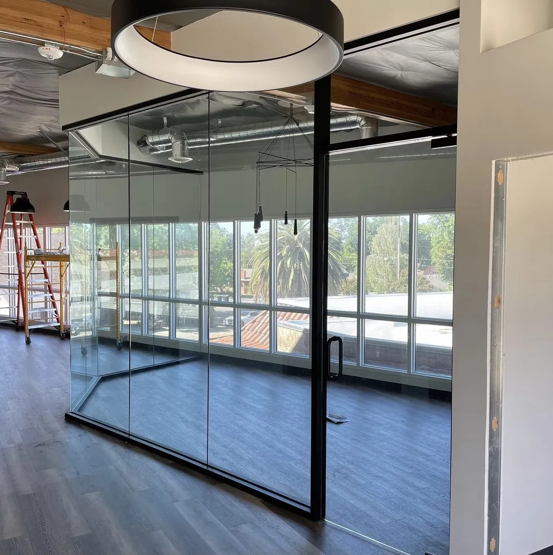 glass doors and partitions