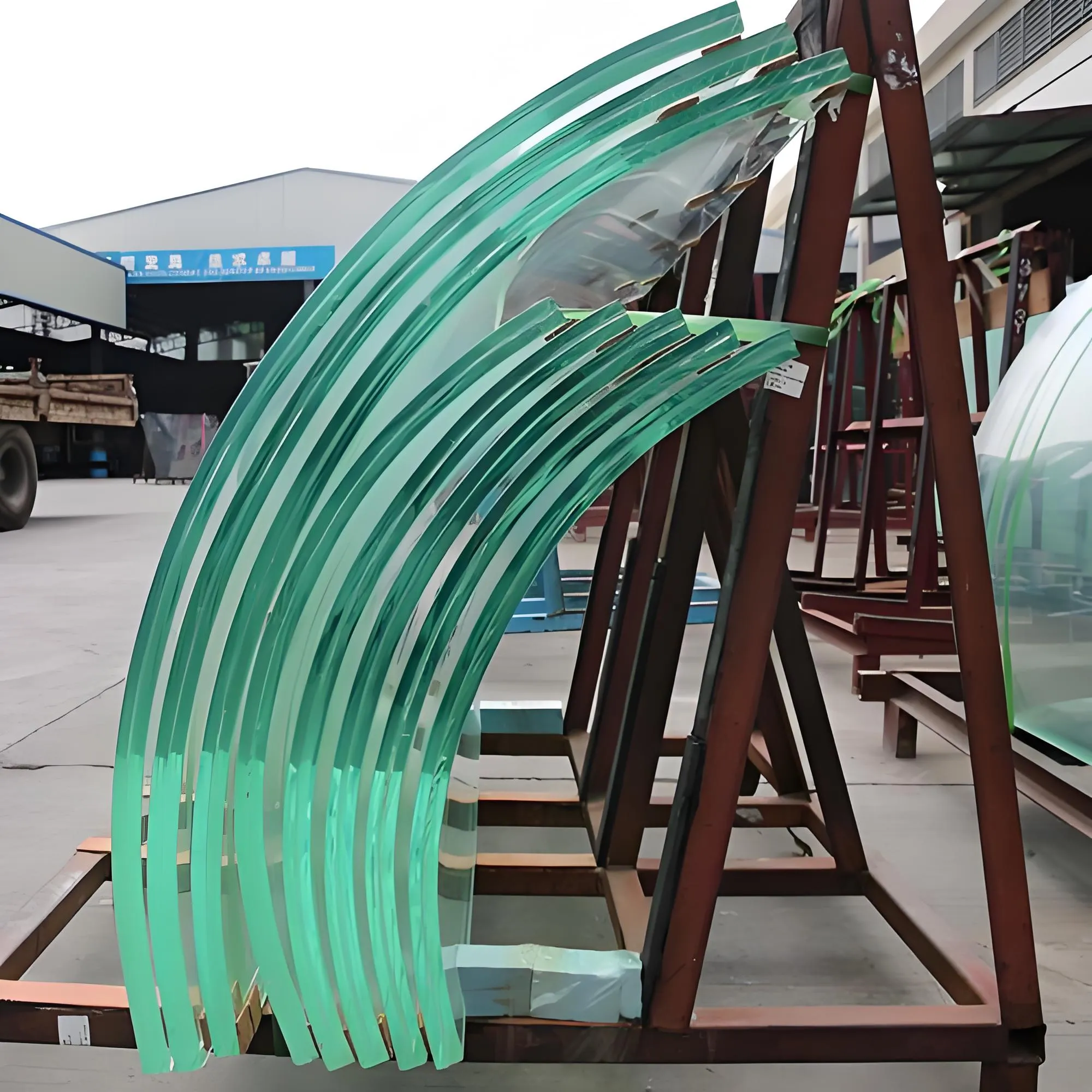 Laminated Curved Tempered Glass